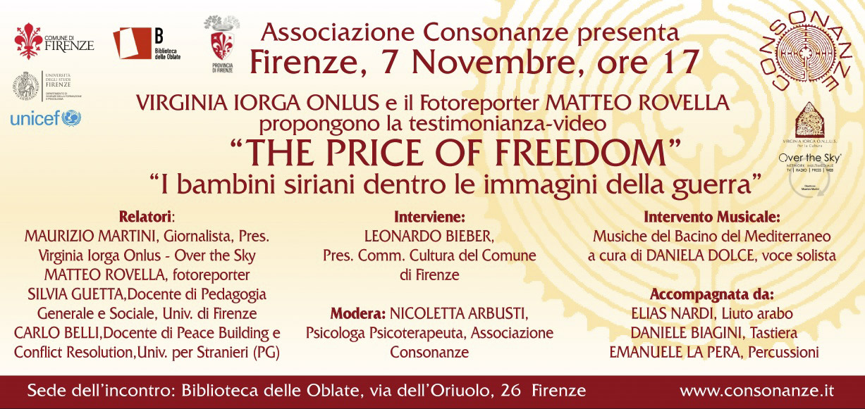 "THE PRICE OF FREEDOM" I bambini siriani dentro le immagini della guerra