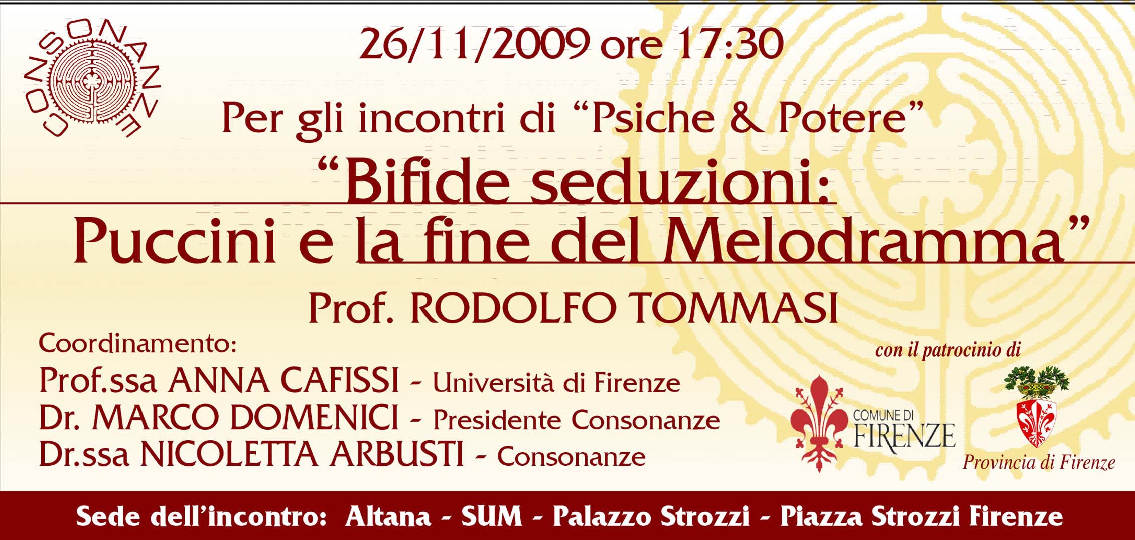 BIFIDE SEDUZIONI: PUCCINI E LA FINE DEL MELODRAMMA