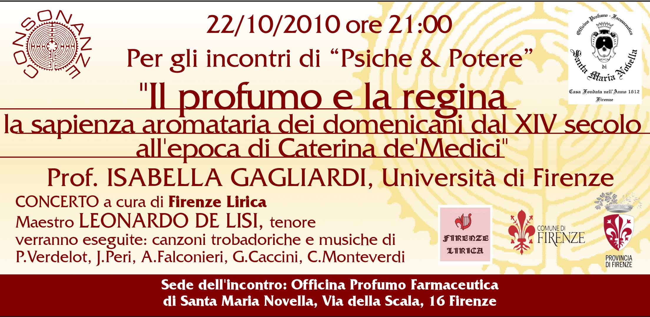 IL PROFUMO E LA REGINA: LA SAPIENZA AROMATARIA DEI DOMENICANI DAL XIV SECOLO A CATERINA DE' MEDICI